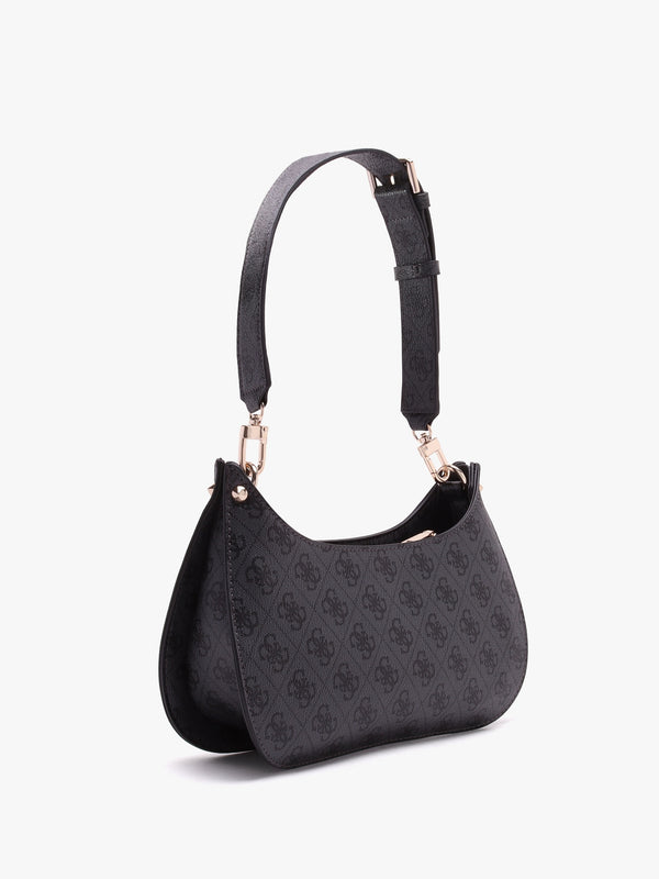 Mini Meridian Coal Logo Shoulder Bag