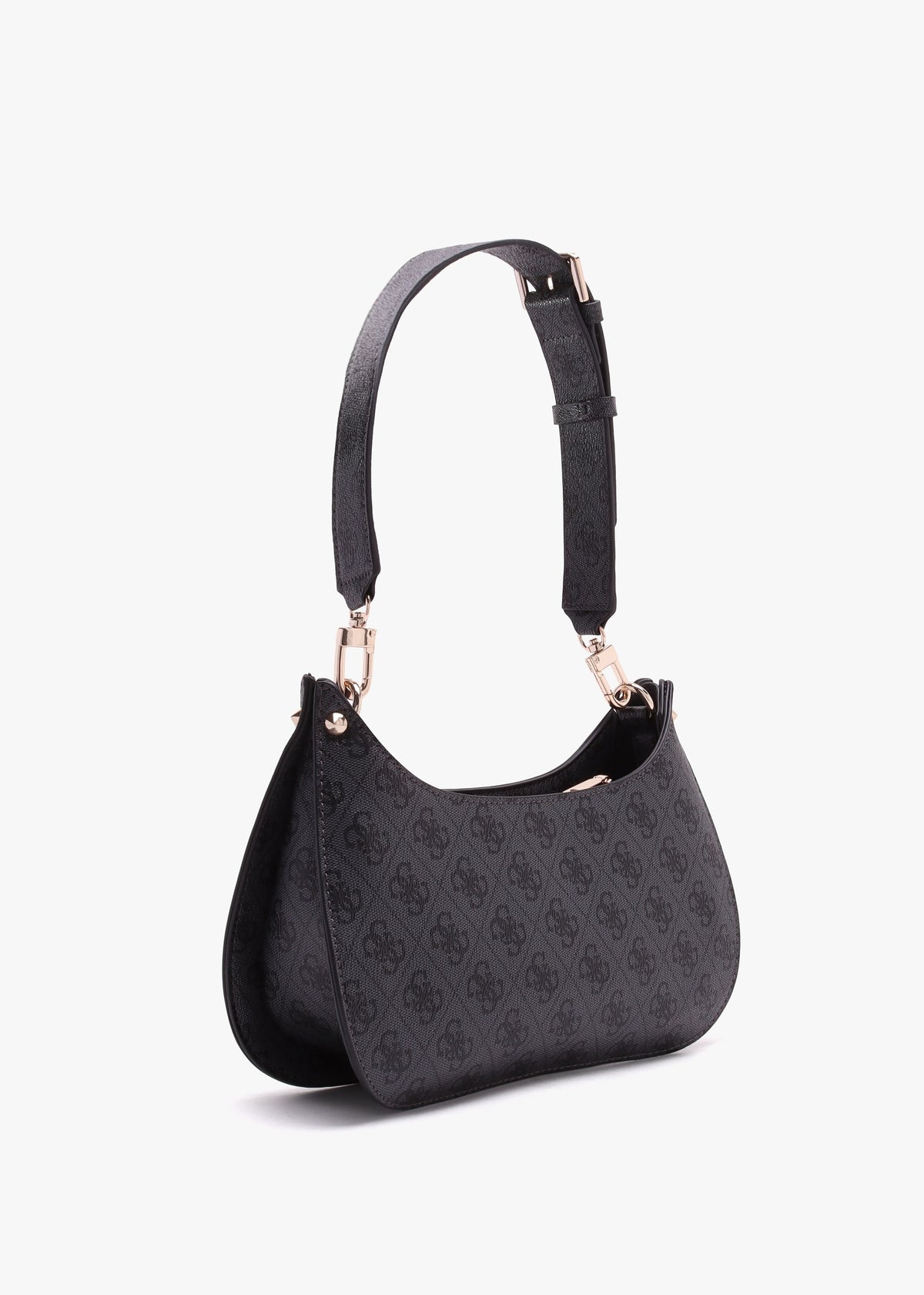 Mini Meridian Coal Logo Shoulder Bag