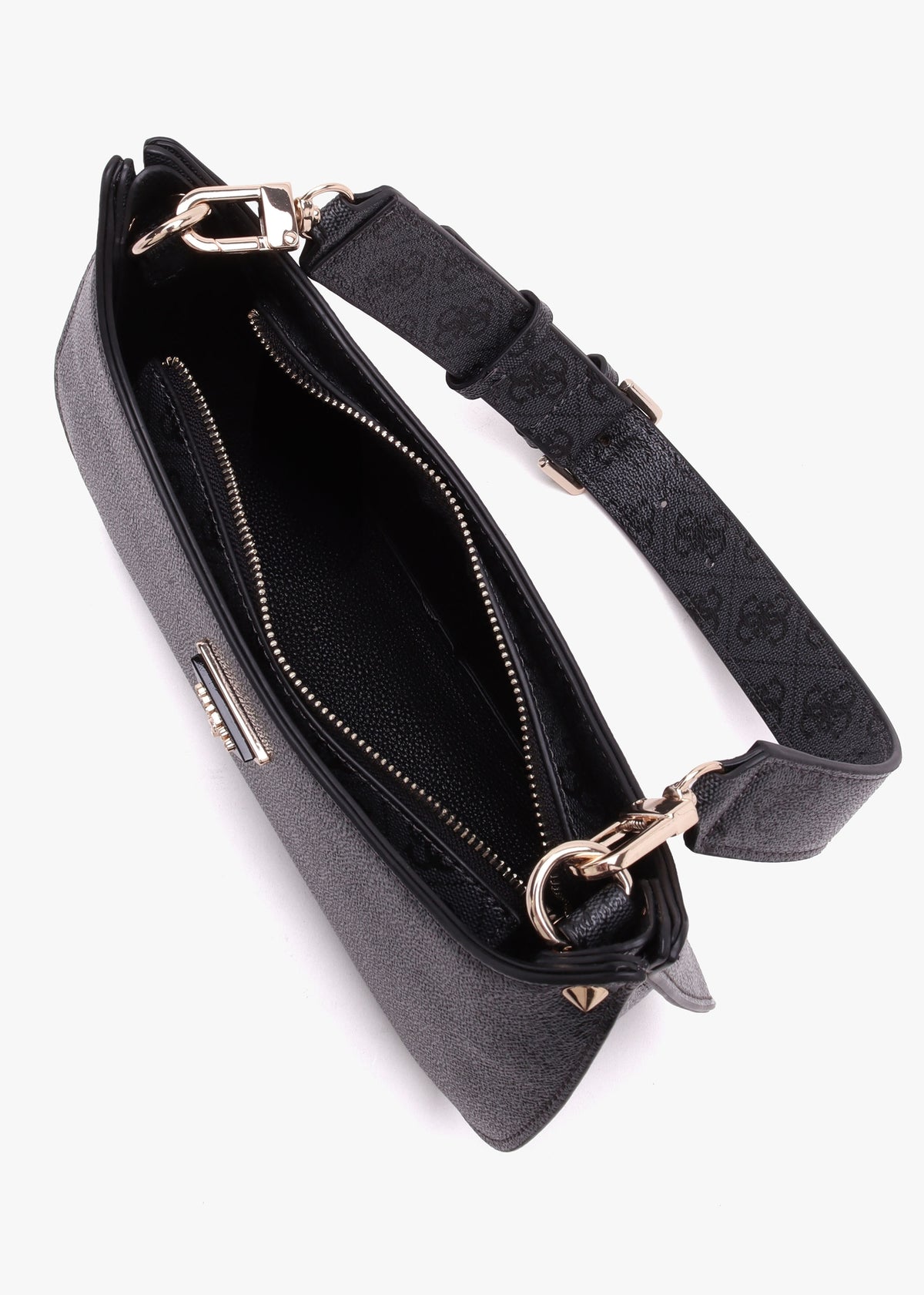 Mini Meridian Coal Logo Shoulder Bag
