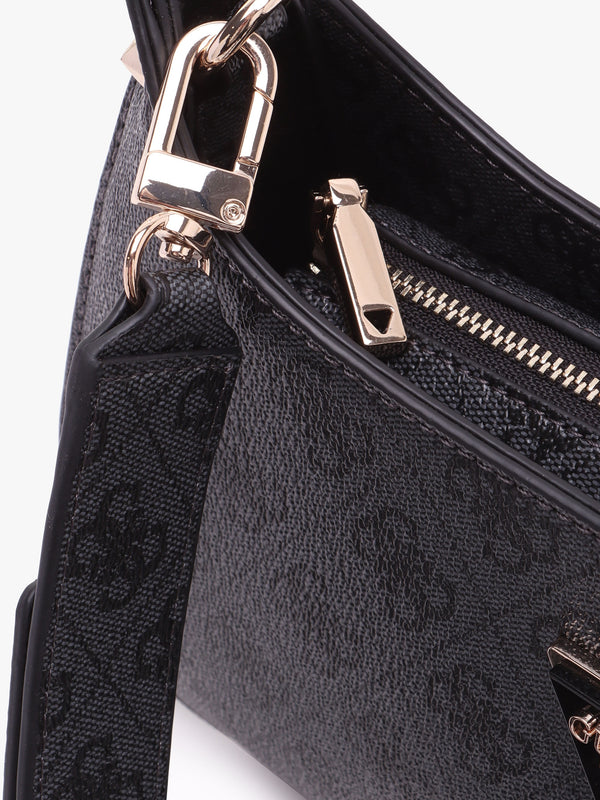 Mini Meridian Coal Logo Shoulder Bag