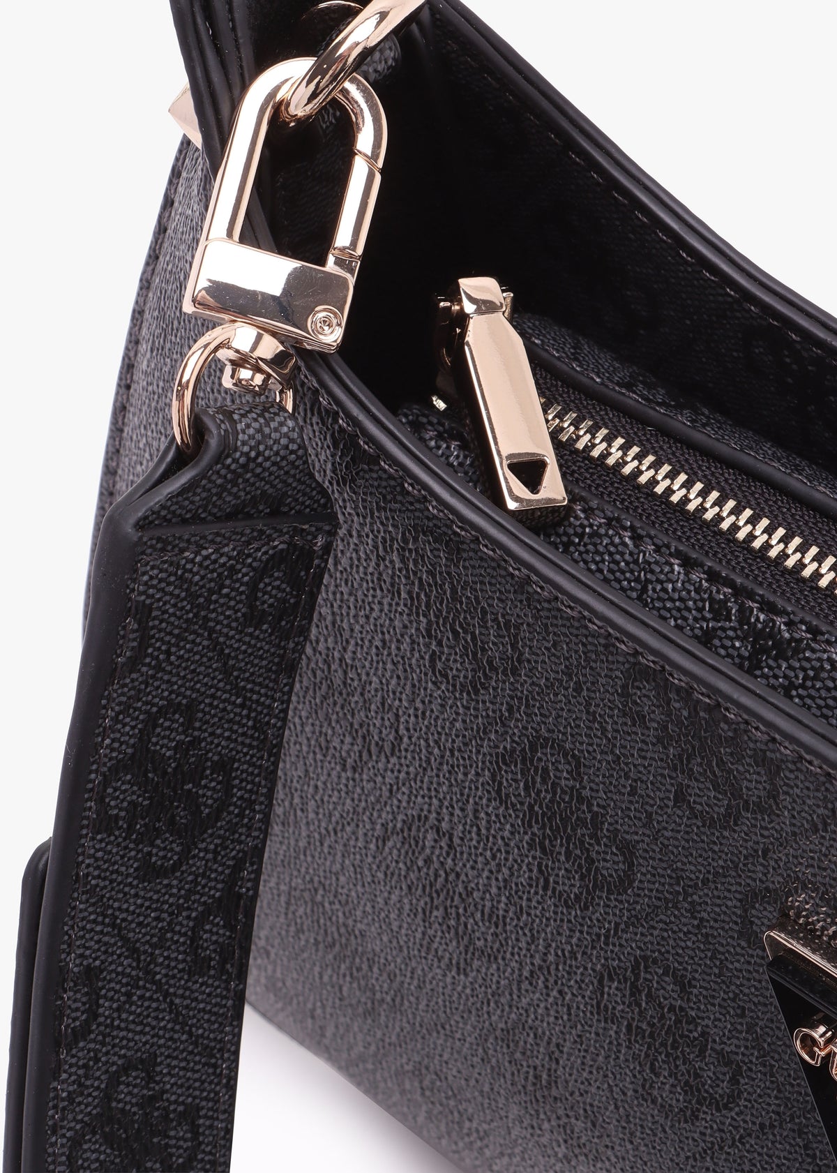 Mini Meridian Coal Logo Shoulder Bag