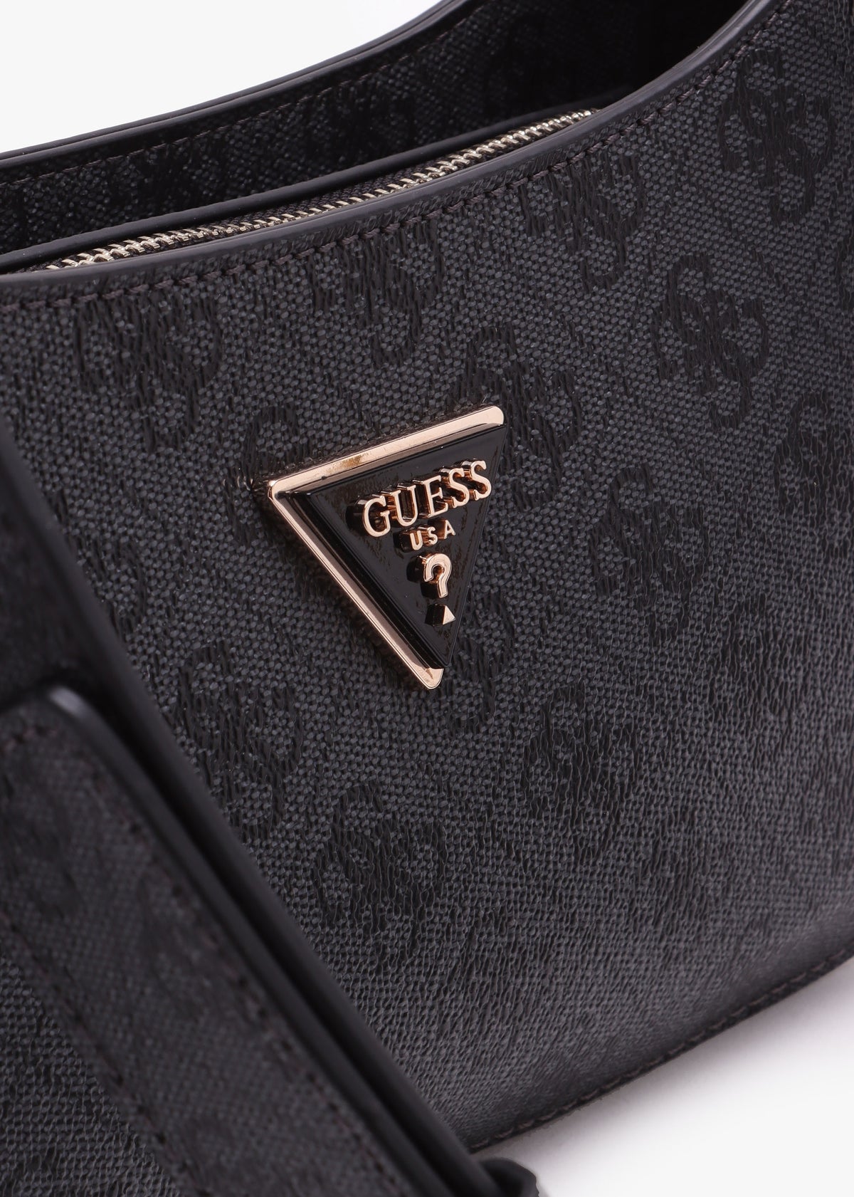Mini Meridian Coal Logo Shoulder Bag