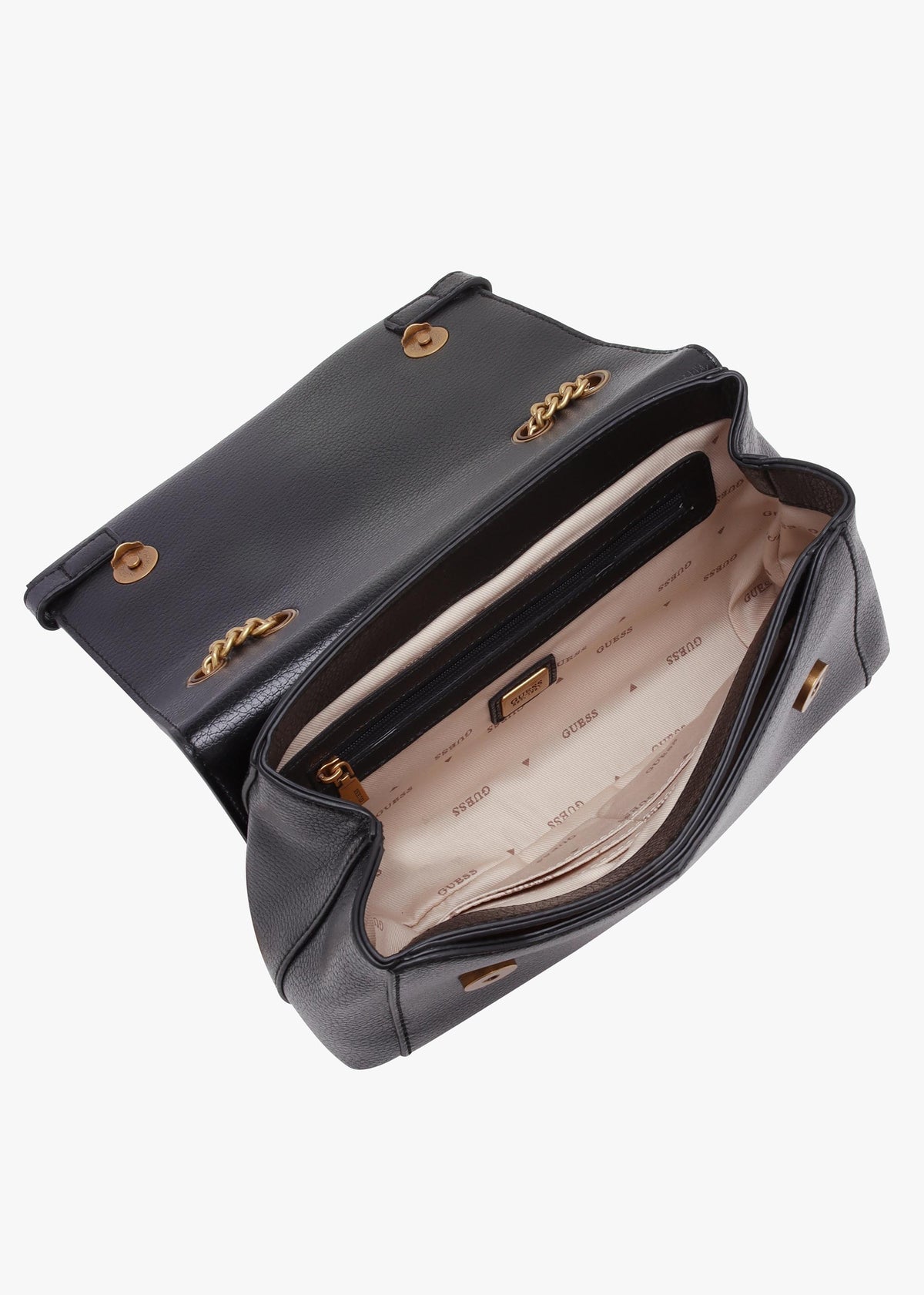 Sestri Black Cross-Body Bag