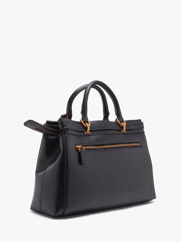 Sestri Black Satchel Bag