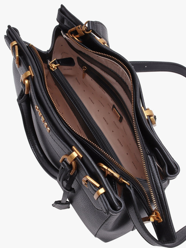 Sestri Black Satchel Bag