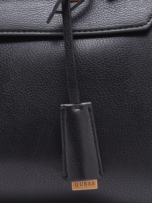 Sestri Black Satchel Bag