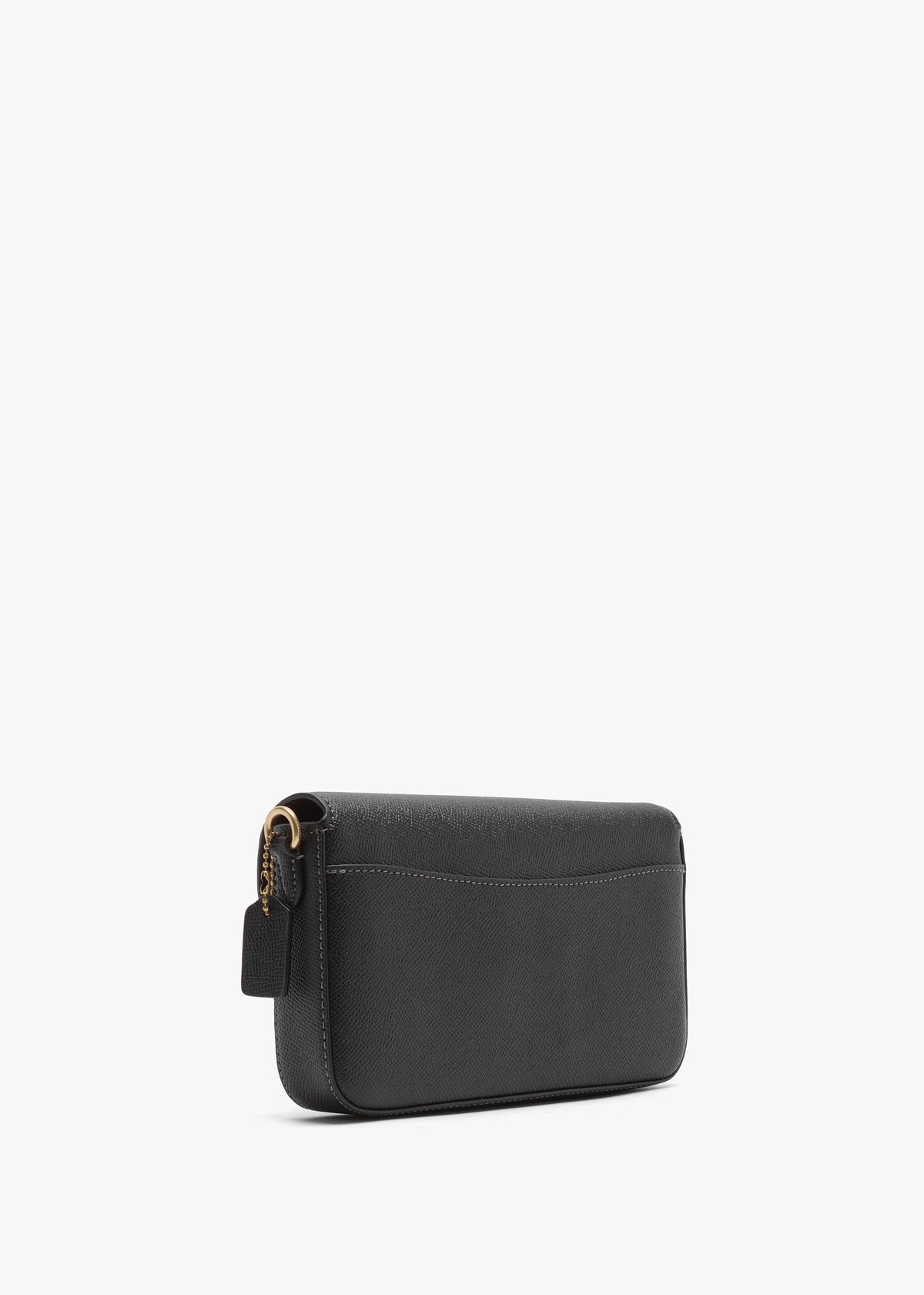 Wyn Black Crossgrain Leather Cross-Body Bag