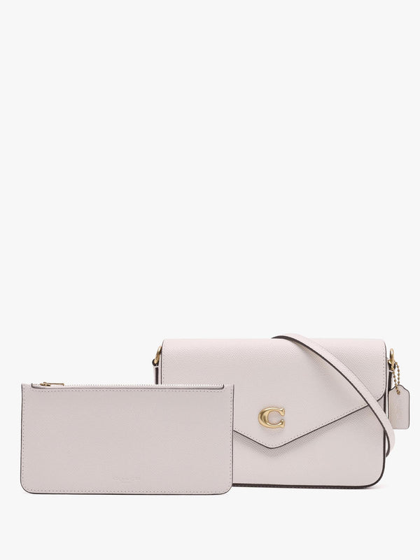 Wyn Chalk Crossgrain Leather Cross-Body Bag