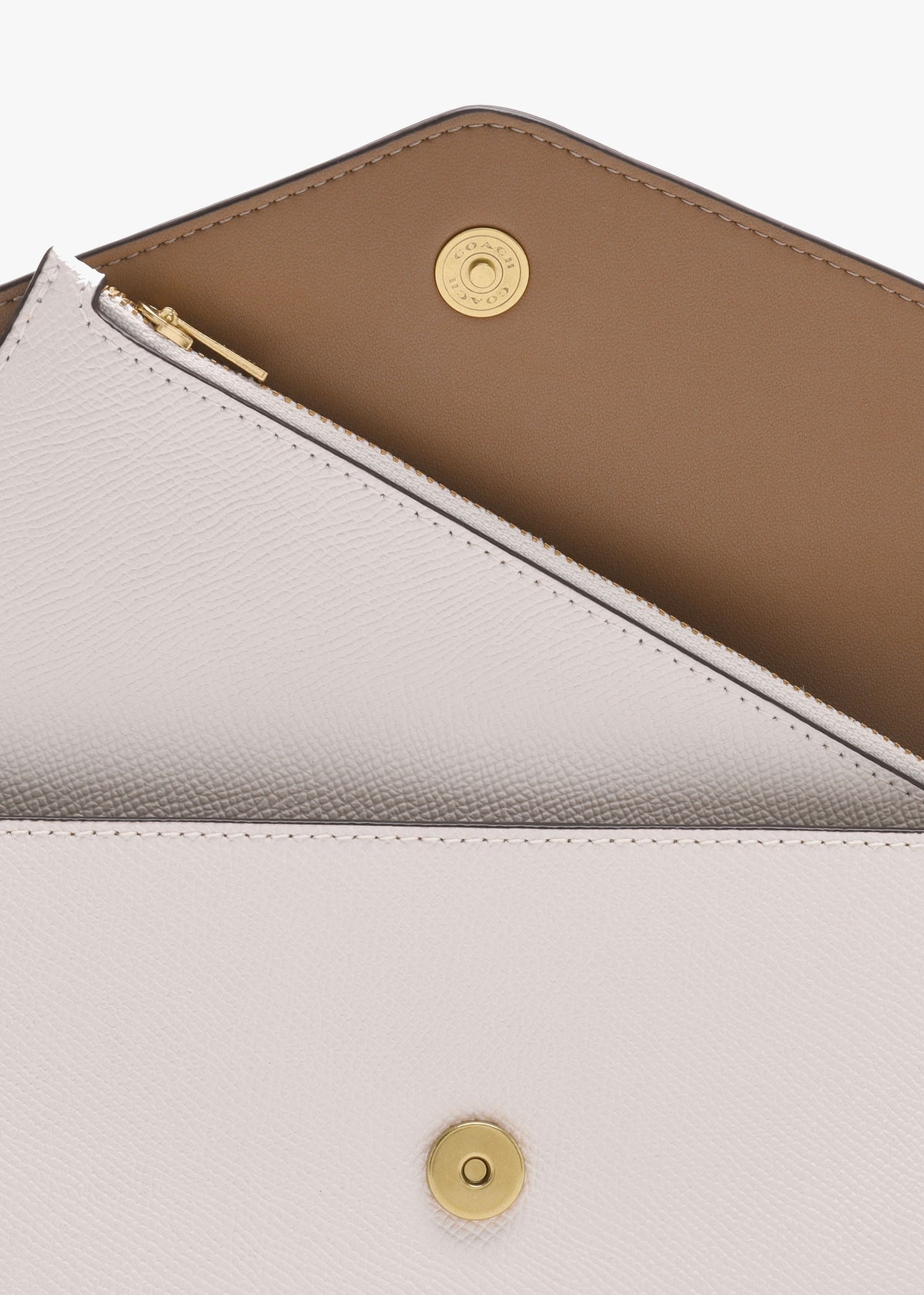 Wyn Chalk Crossgrain Leather Cross-Body Bag