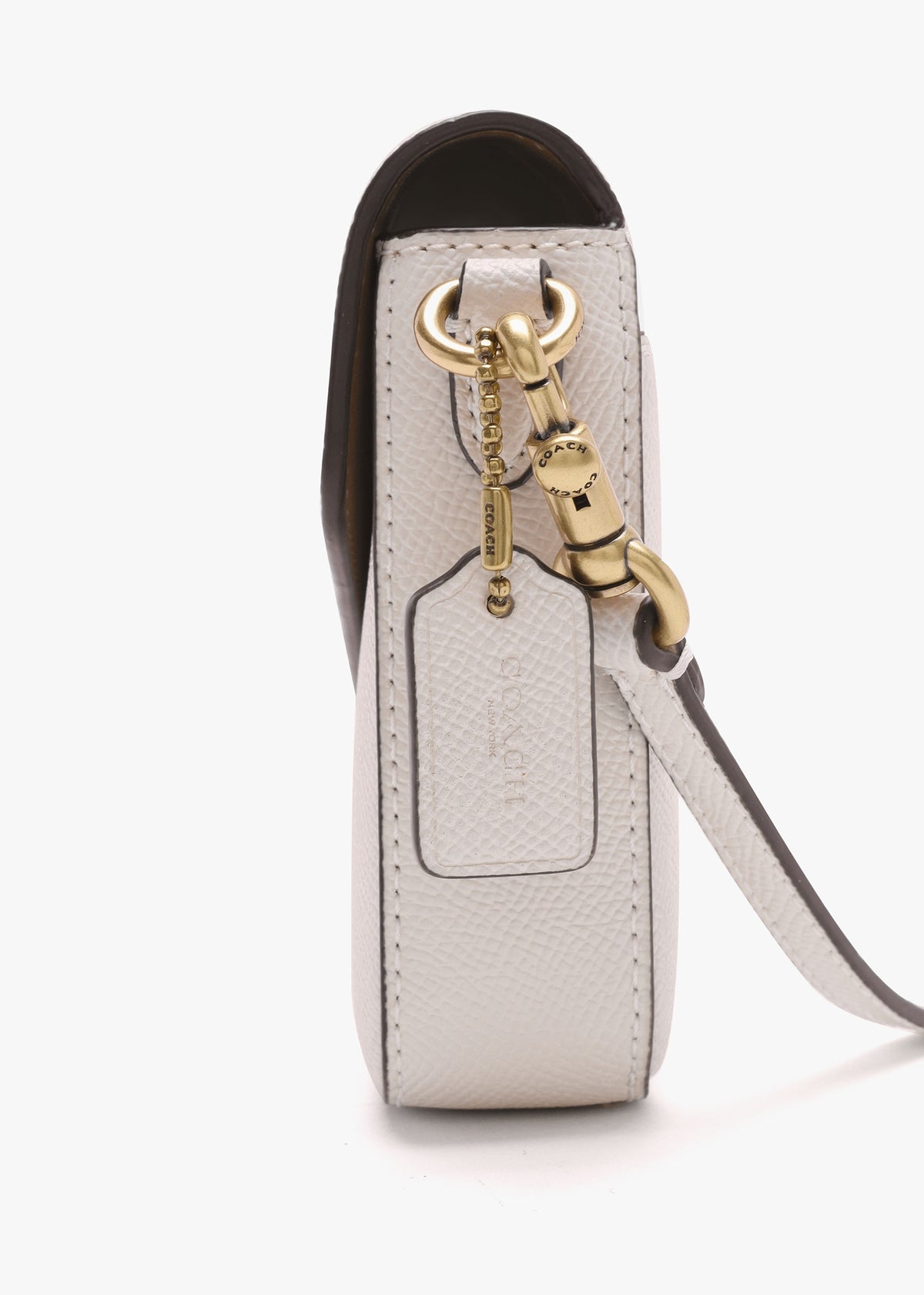 Wyn Chalk Crossgrain Leather Cross-Body Bag