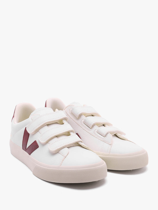 Recife Logo Chromefree Leather Extra White Marsala Trainers