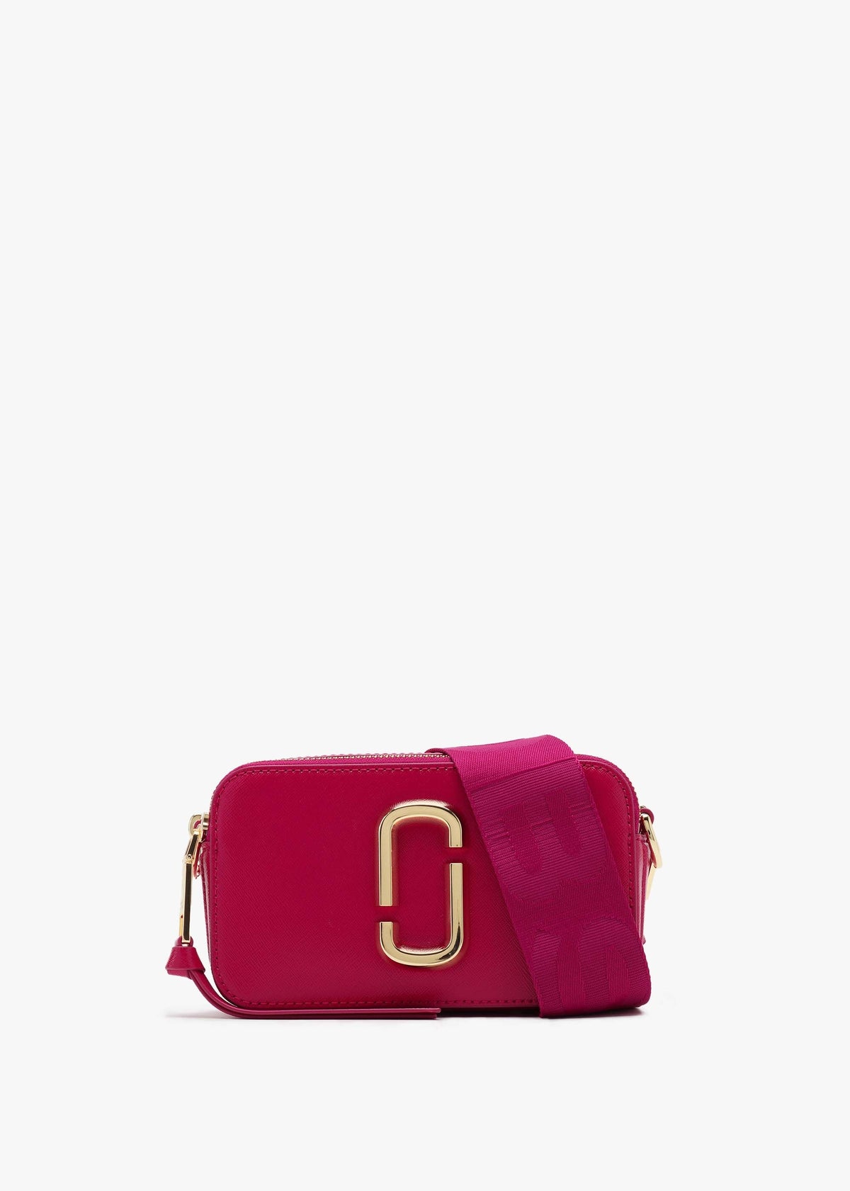 The Utility Snapshot Lipstick Pink Leather Camera Bag