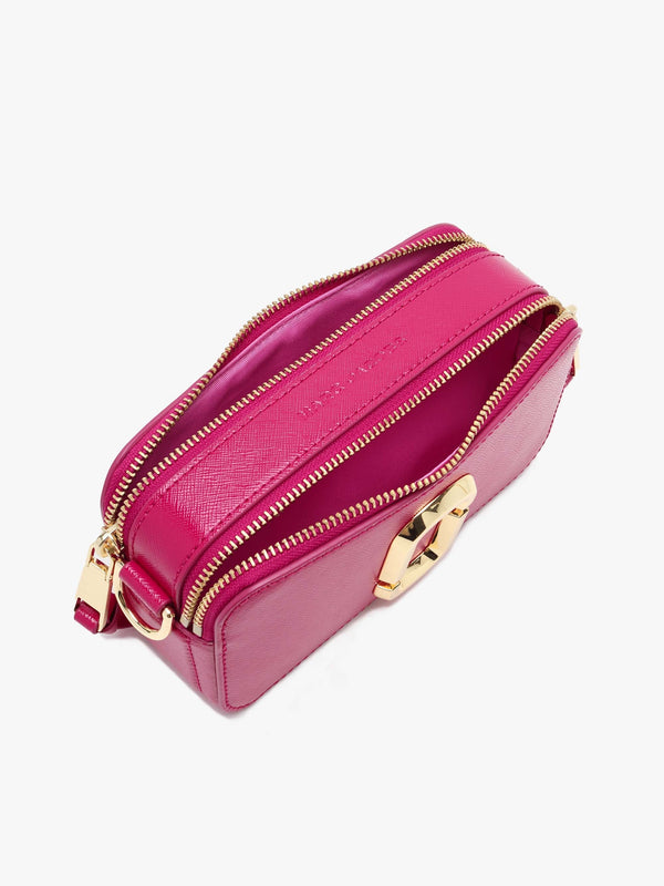 The Utility Snapshot Lipstick Pink Leather Camera Bag