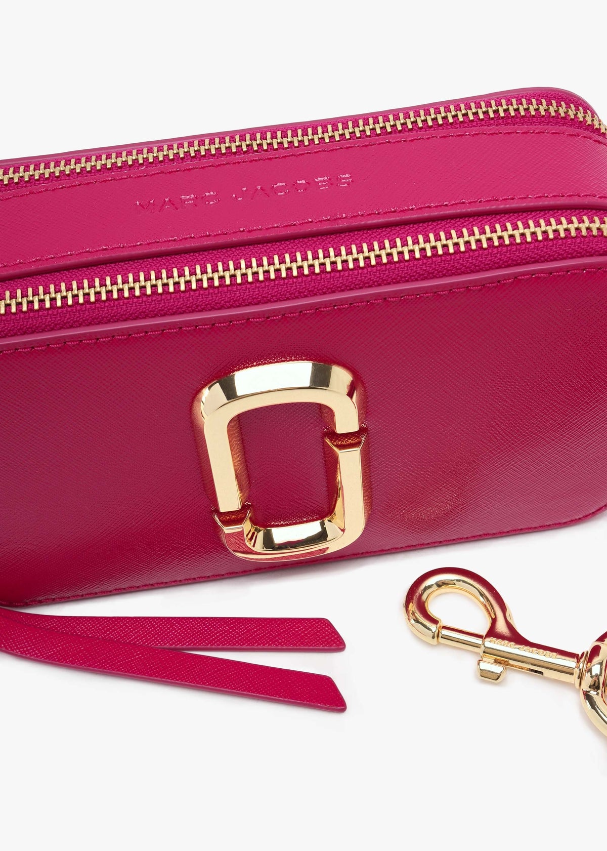 The Utility Snapshot Lipstick Pink Leather Camera Bag