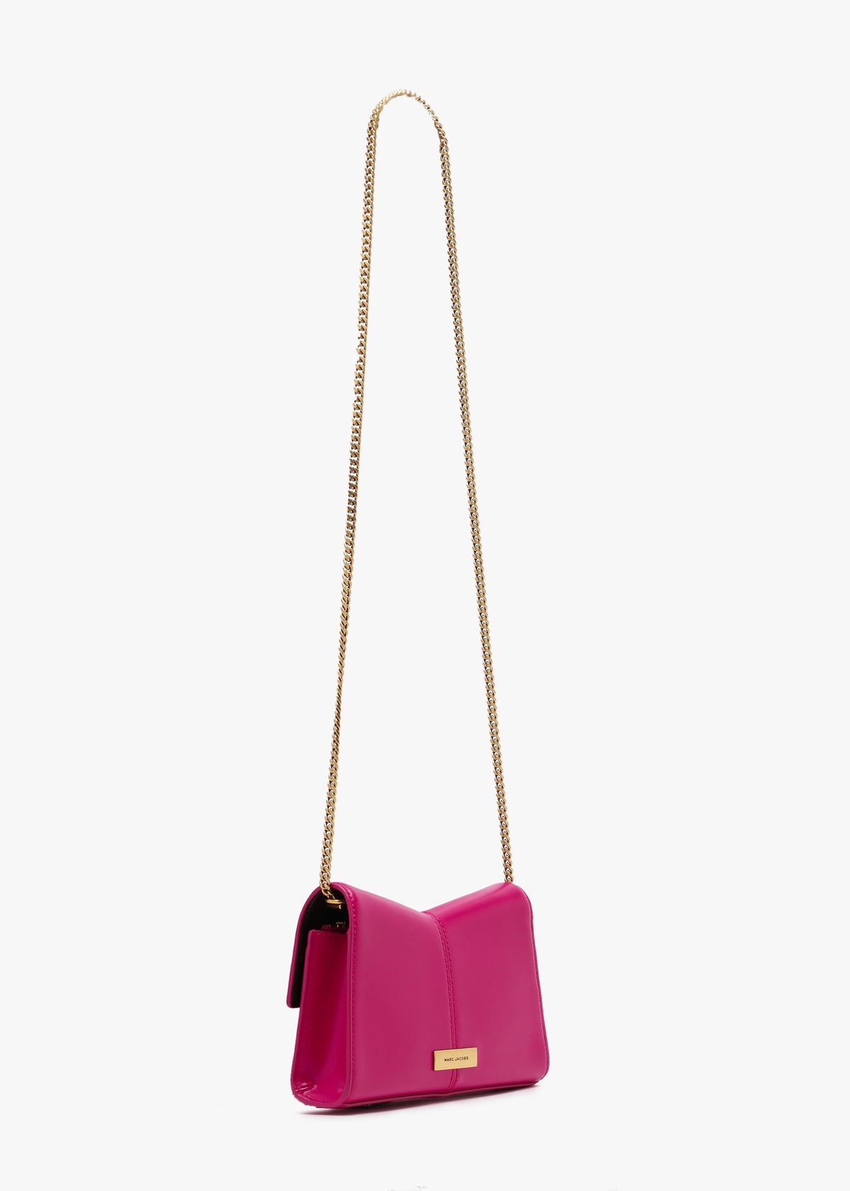 The ST. Marc True Lipstick Pink Leather Chain Wallet