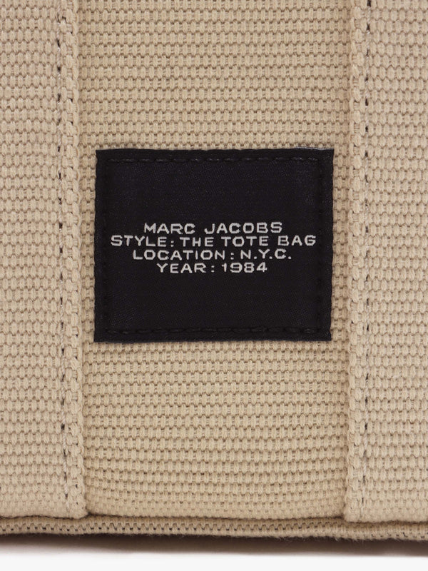 The Jacquard Mini Warm Sand Cross-Body Tote Bag