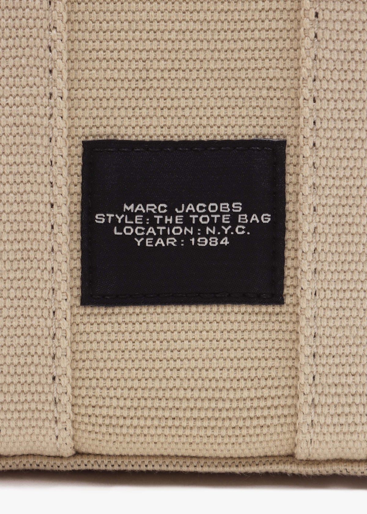The Jacquard Mini Warm Sand Cross-Body Tote Bag