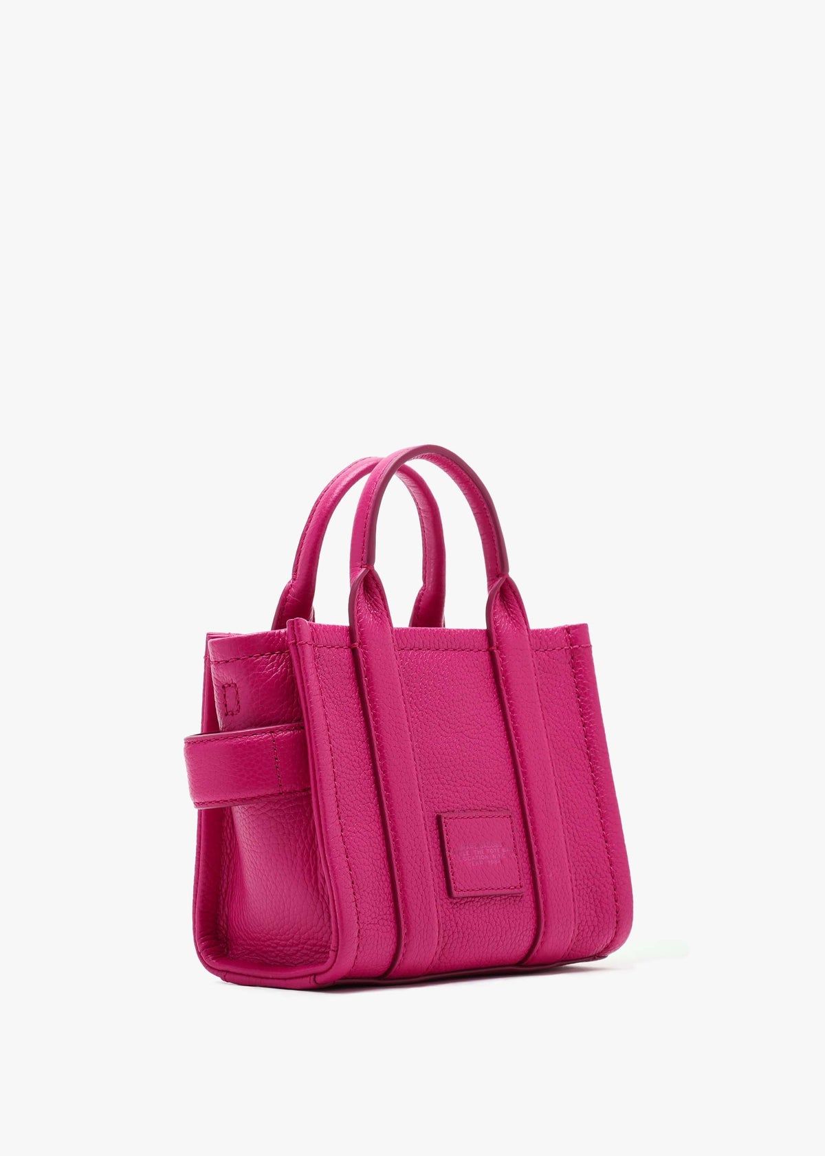 The Leather Mini Lipstick Pink Tote Bag