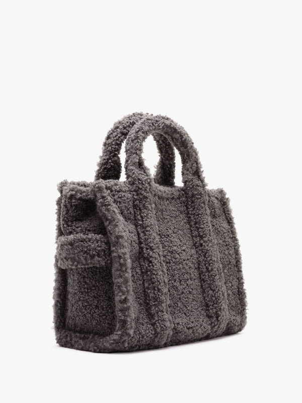 The Teddy Medium Grey Tote Bag