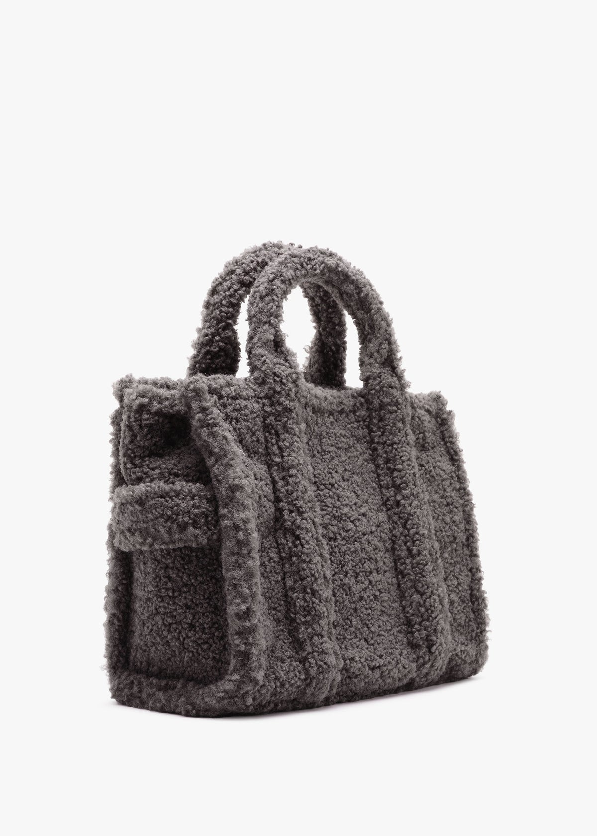 The Teddy Medium Grey Tote Bag