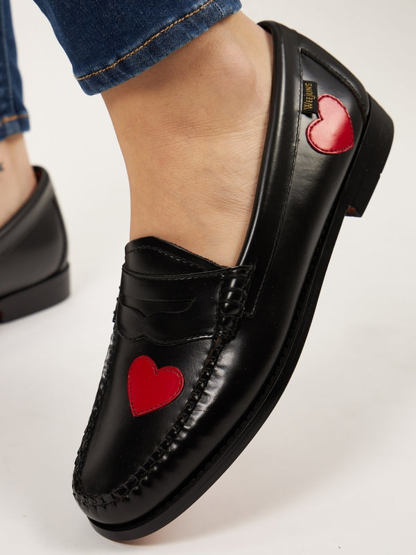 GH Weejun Penny Love Loafer with Hearts