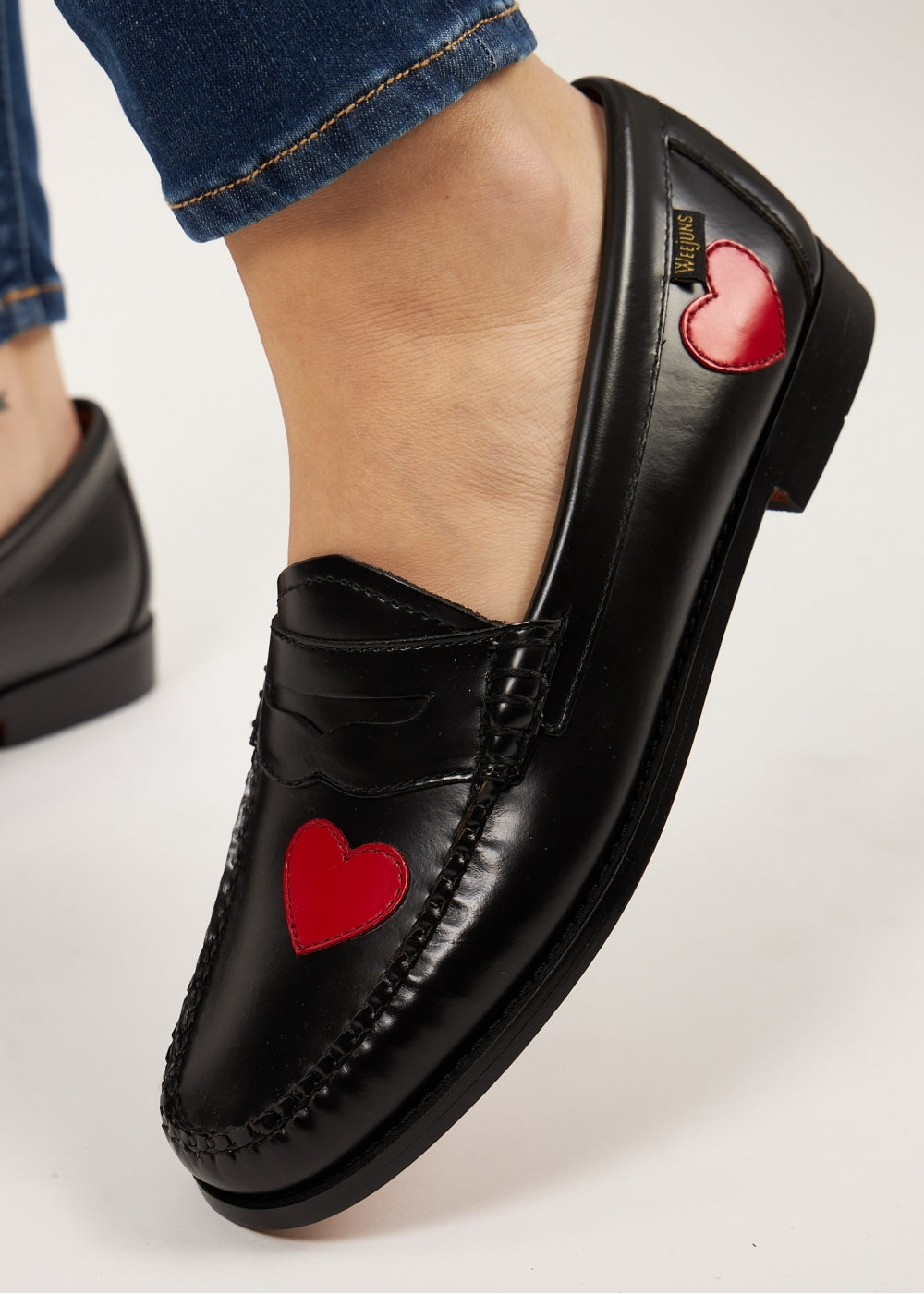 GH Weejun Penny Love Loafer with Hearts