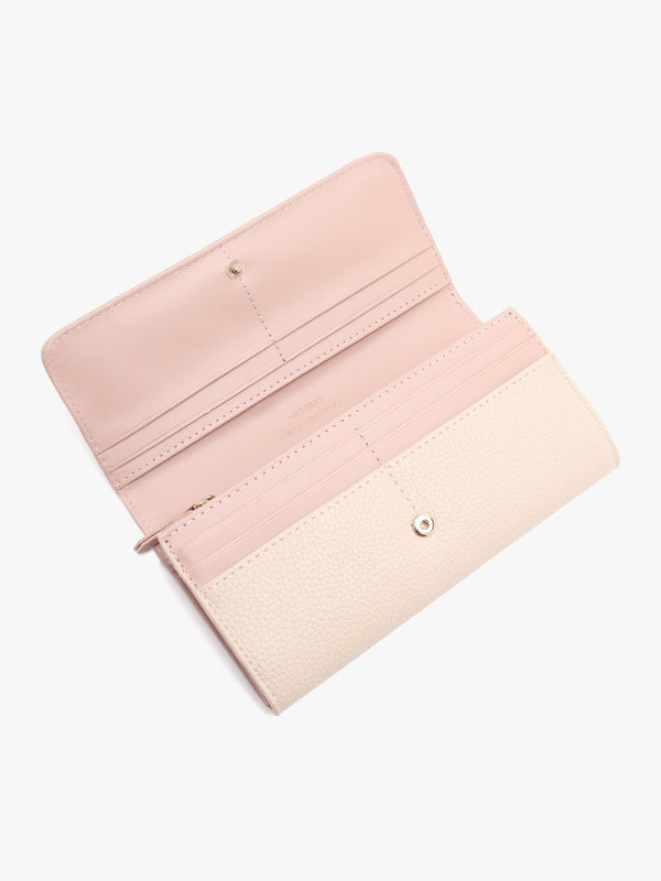 Alexia Ecru Trifold Wallet