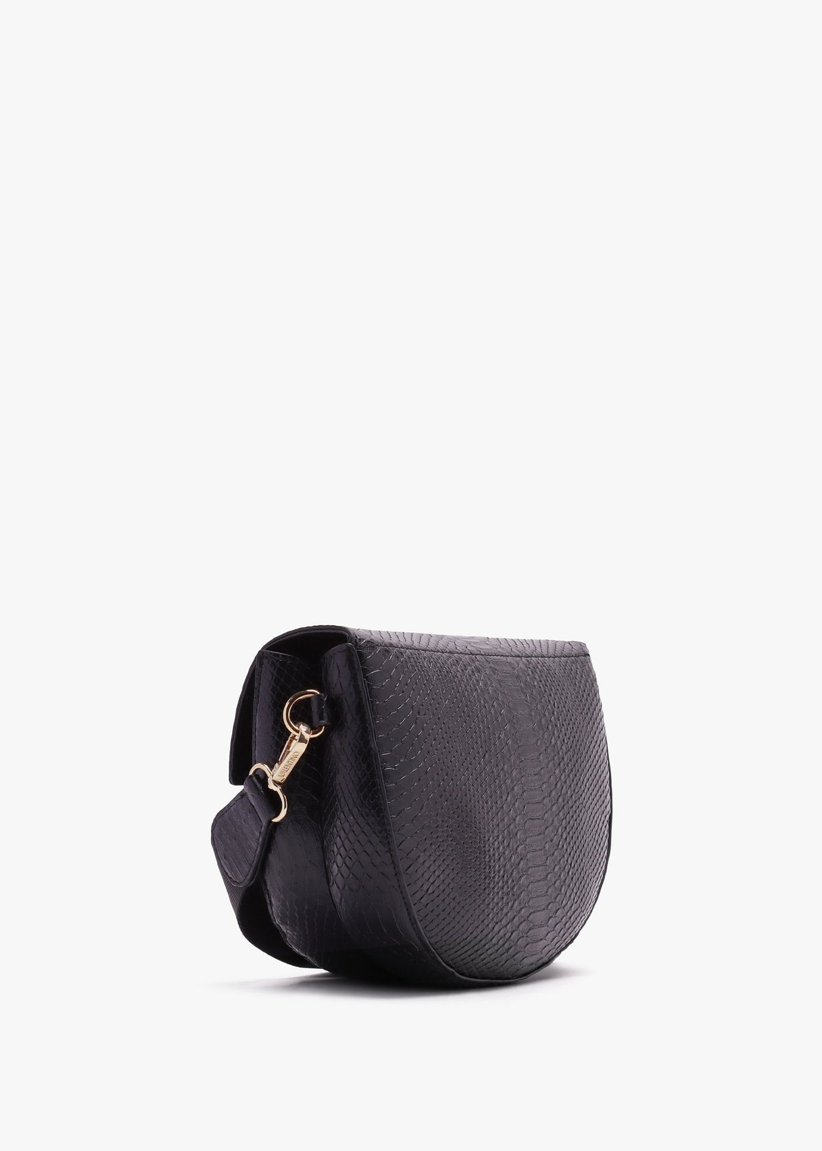 Bigs Nero Reptile Satchel Bag
