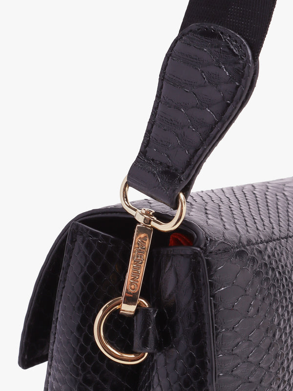Bigs Nero Reptile Satchel Bag