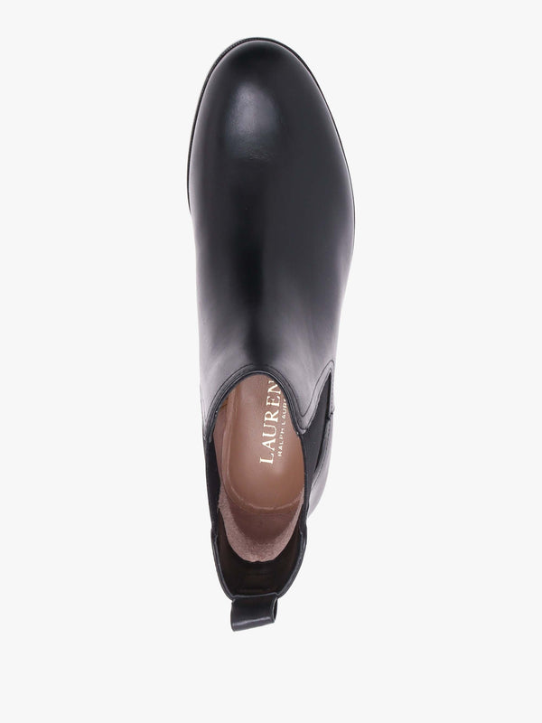 Brylee Black Leather Chelsea Boots