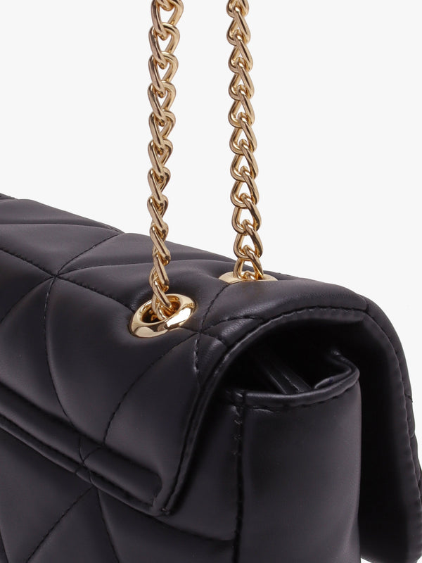 Carnaby Nero Quilted Shoulder Bag