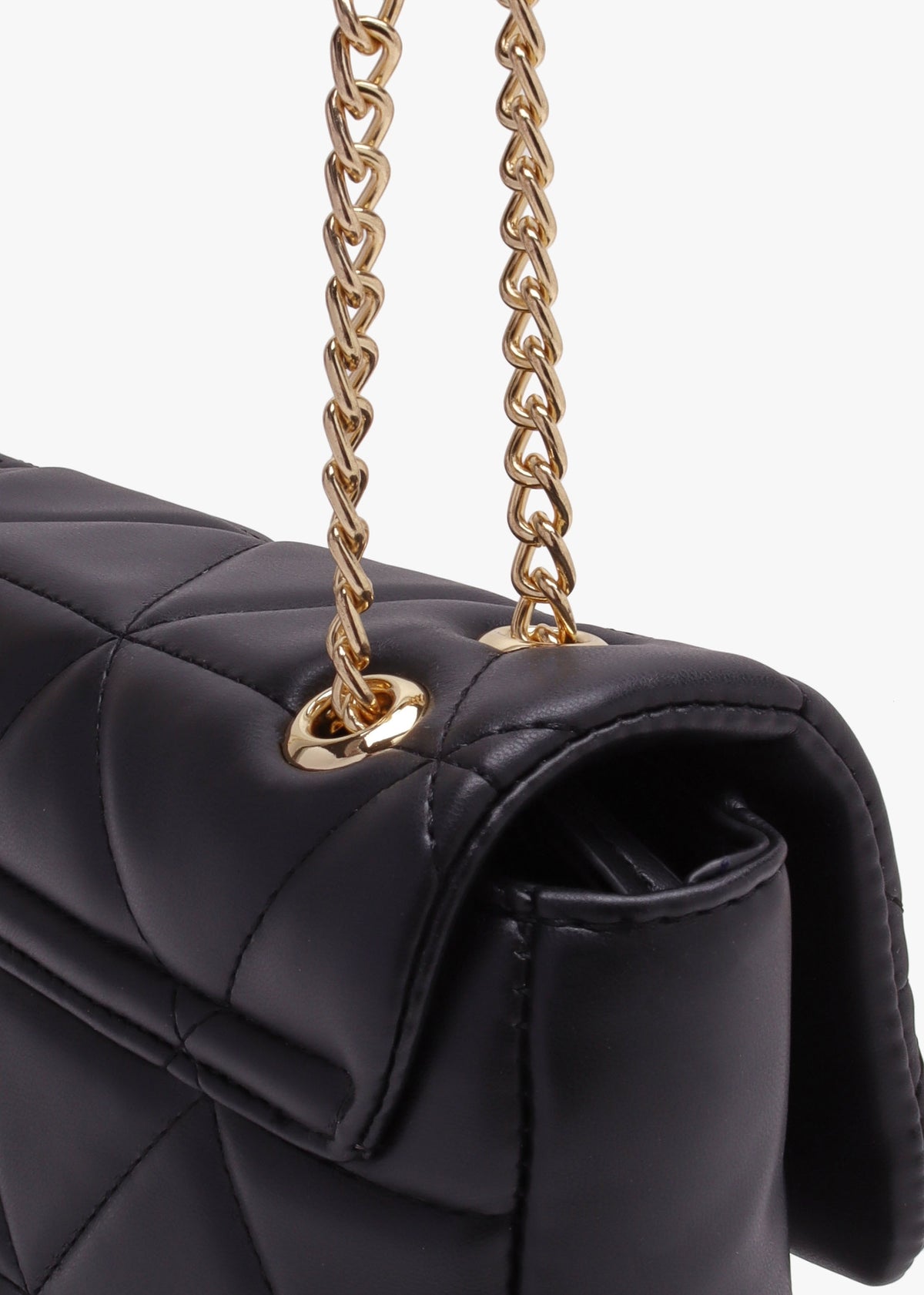Carnaby Nero Quilted Shoulder Bag