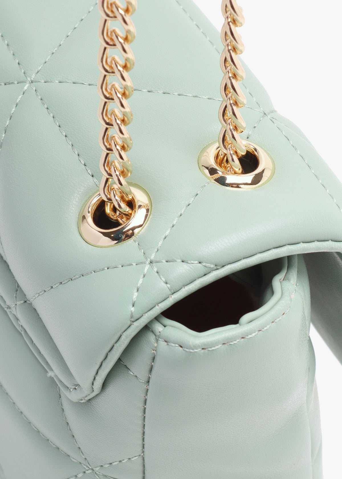 Carnaby Salvia Quilted Shoulder Bag