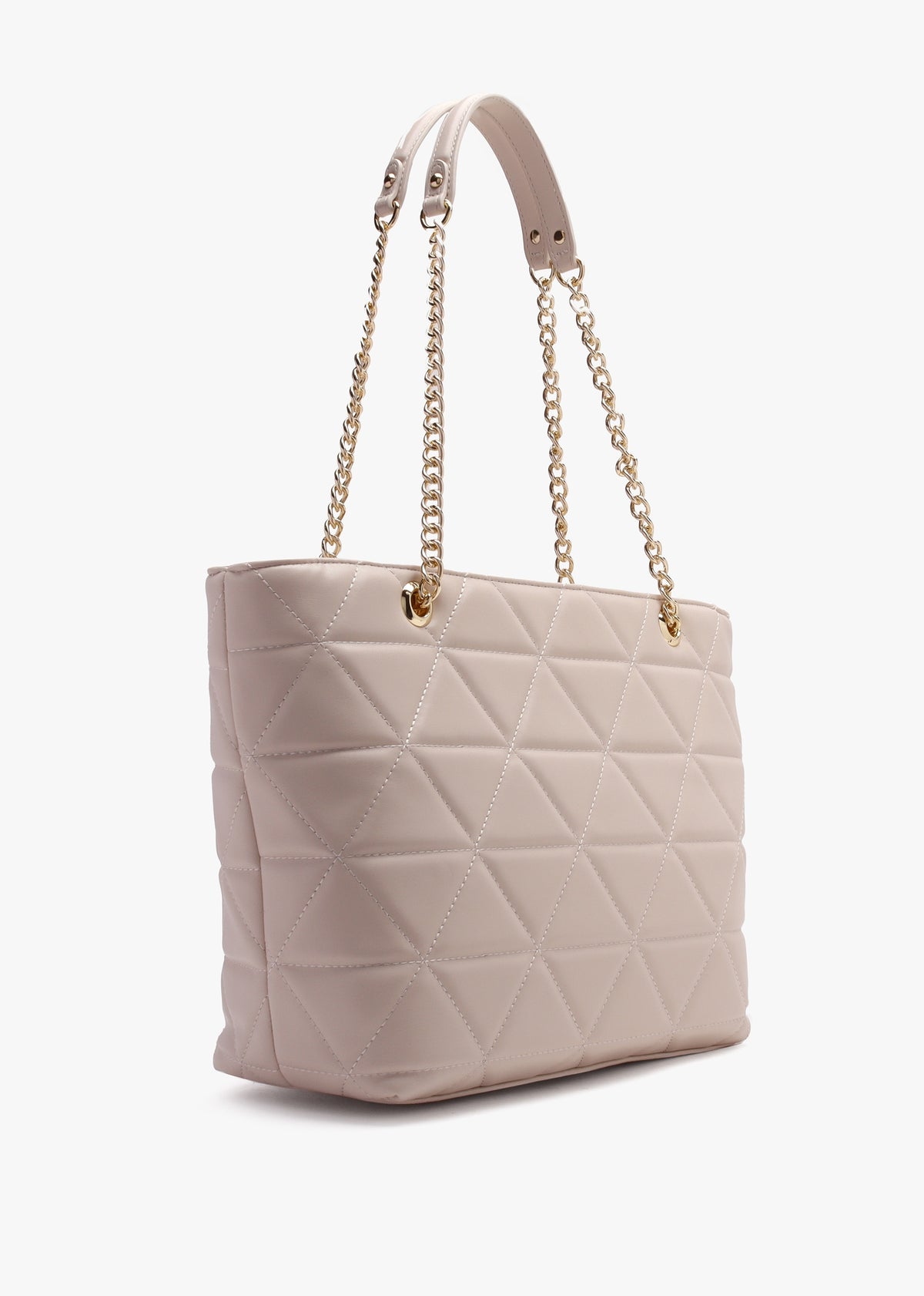 Carnaby Ecru Quilted Shopper Bag