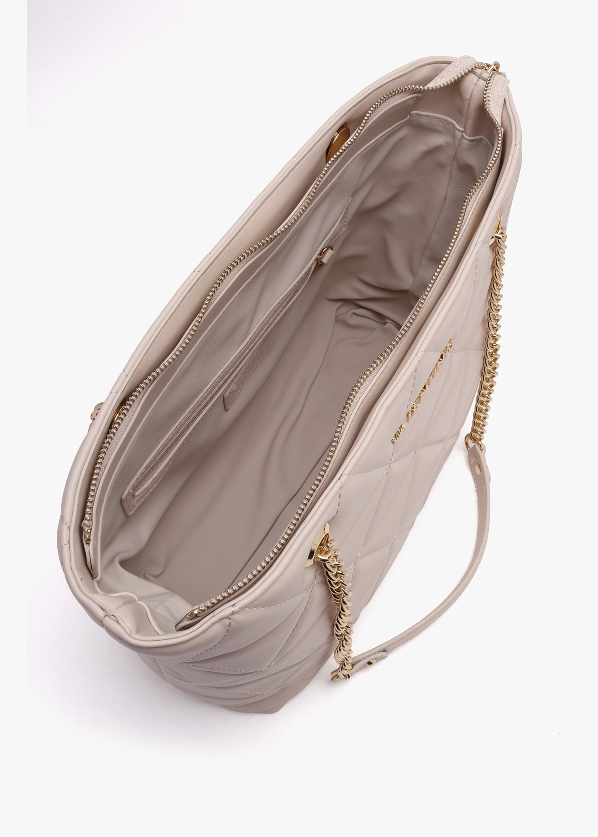 Carnaby Ecru Quilted Shopper Bag