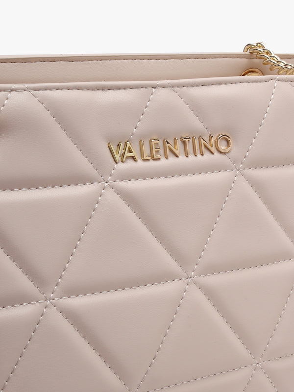 Carnaby Ecru Quilted Shopper Bag