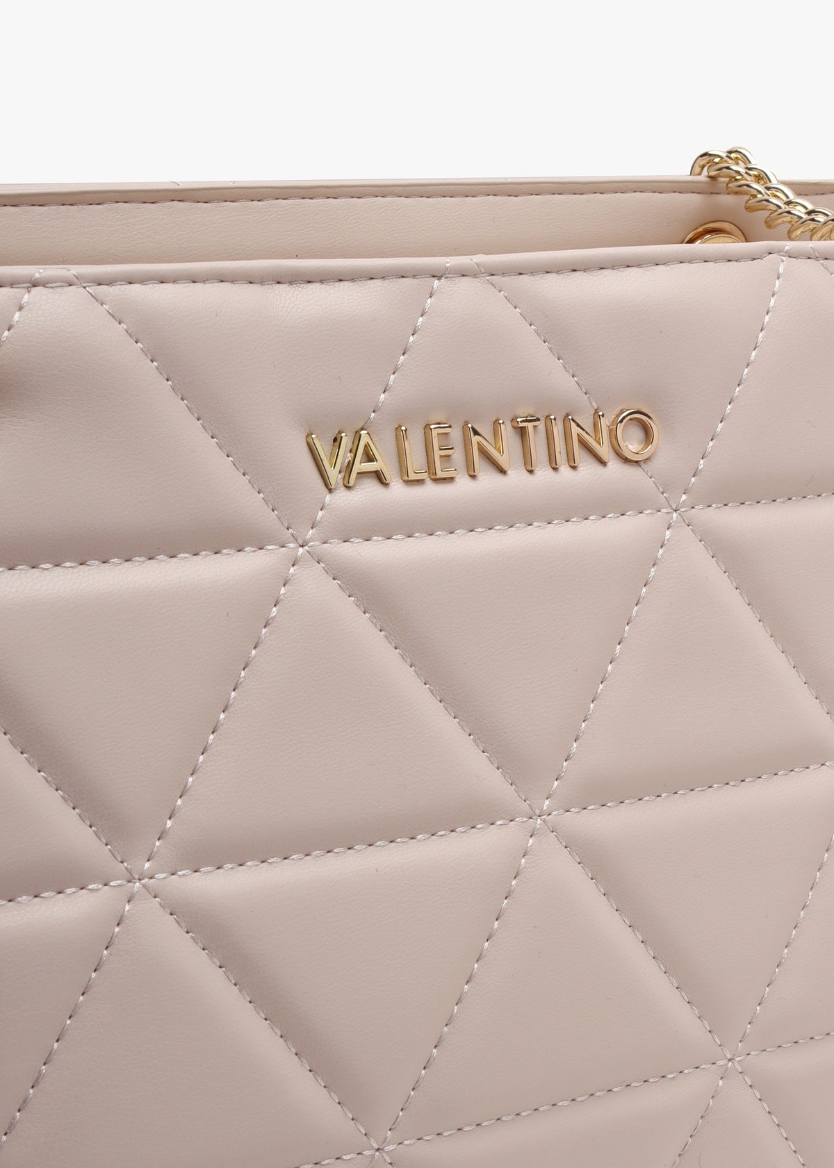 Carnaby Ecru Quilted Shopper Bag