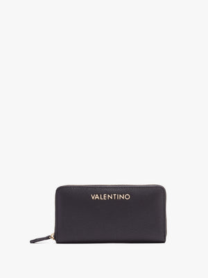 Divina Nero Zip Around Wallet