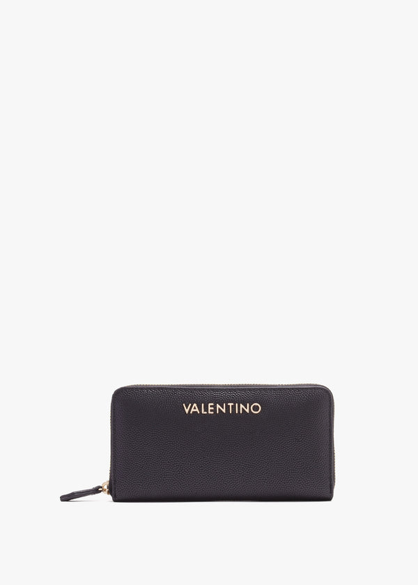 Divina Nero Zip Around Wallet
