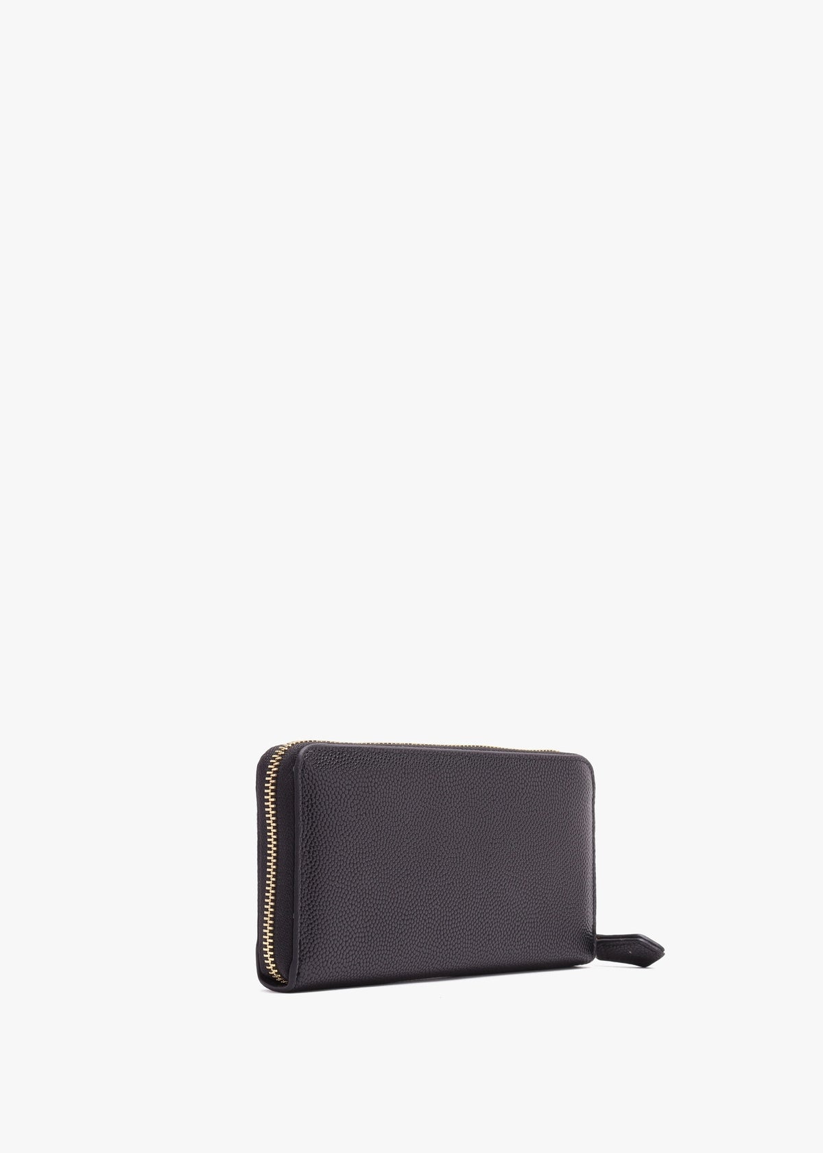 Divina Nero Zip Around Wallet