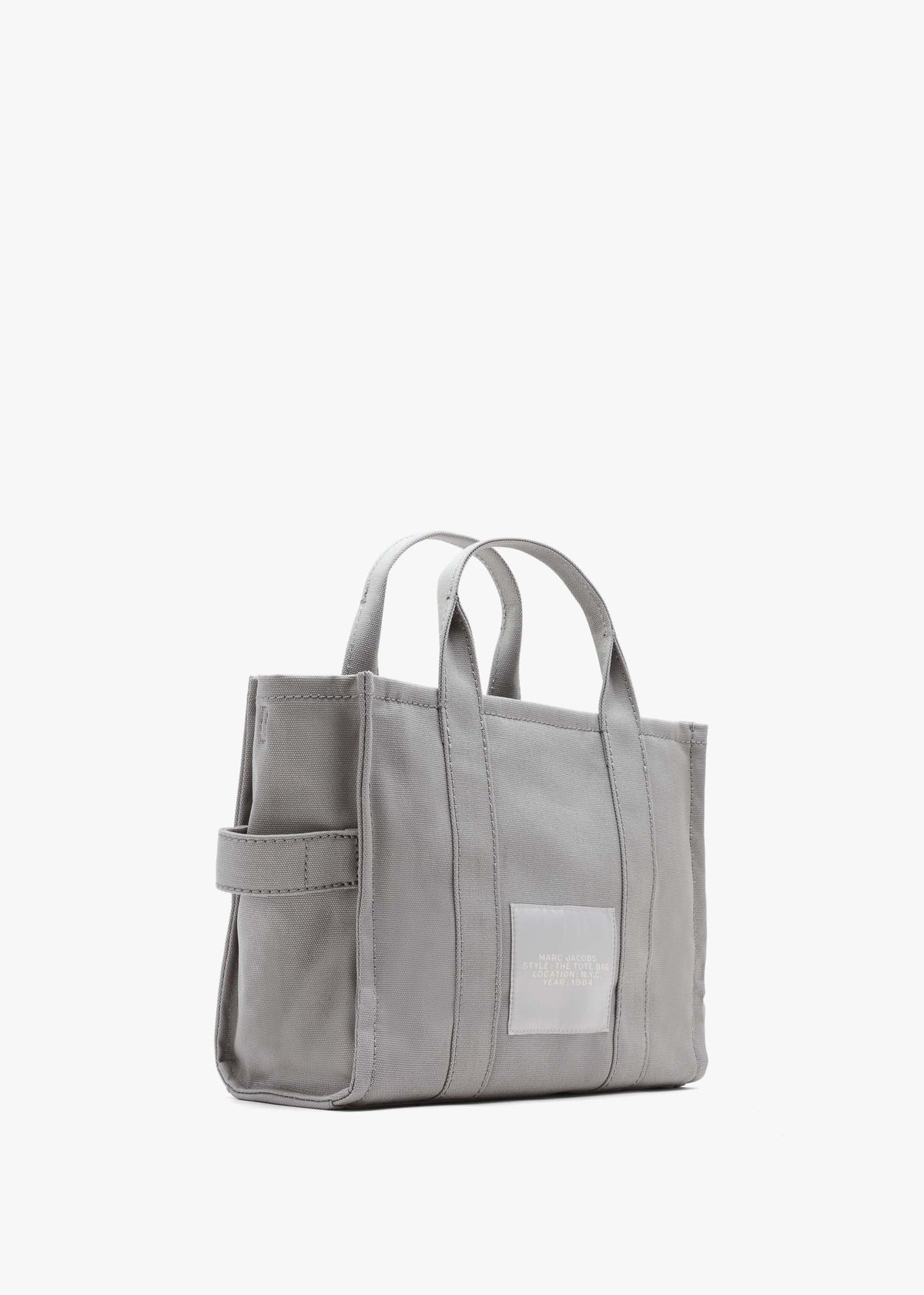 The Medium Wolf Grey Canvas Tote Bag