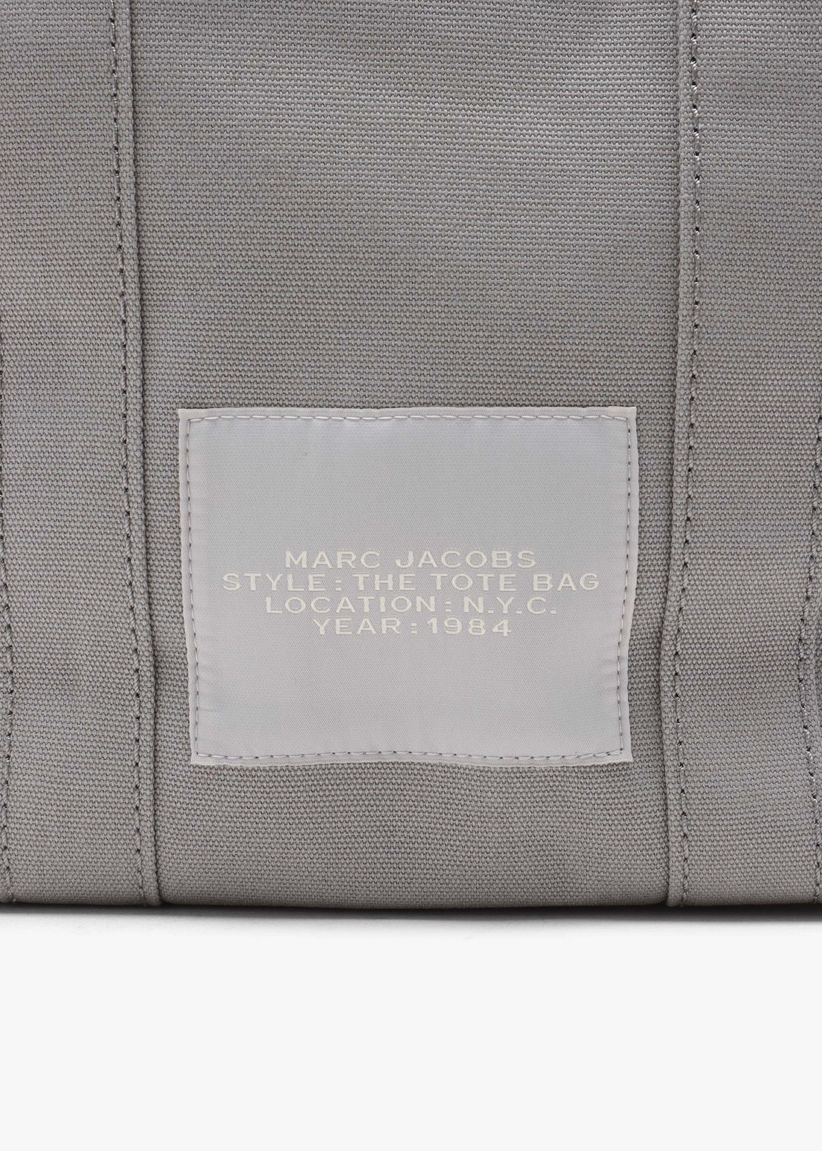 The Medium Wolf Grey Canvas Tote Bag