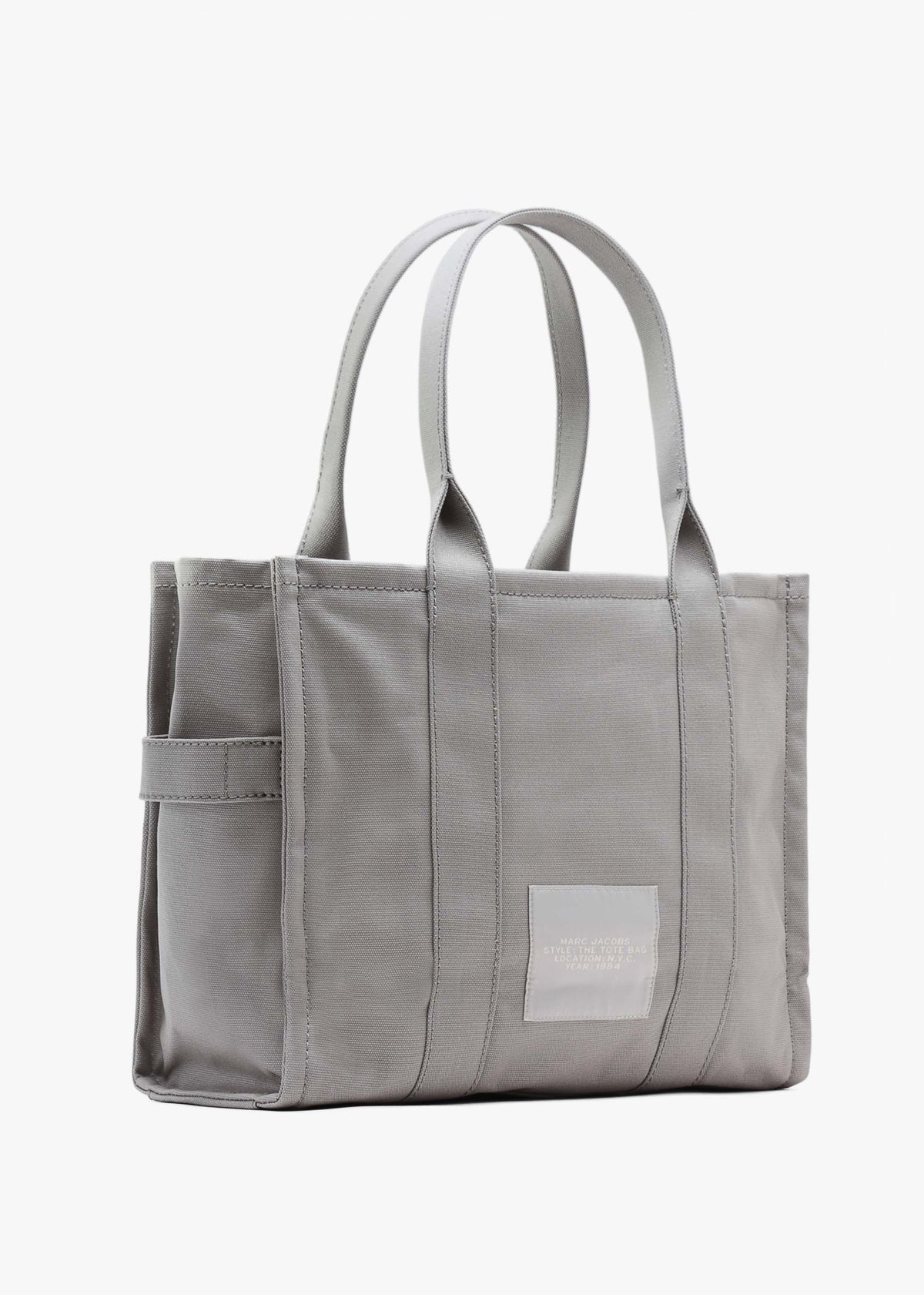 The Large Wolf Grey Canvas Tote Bag