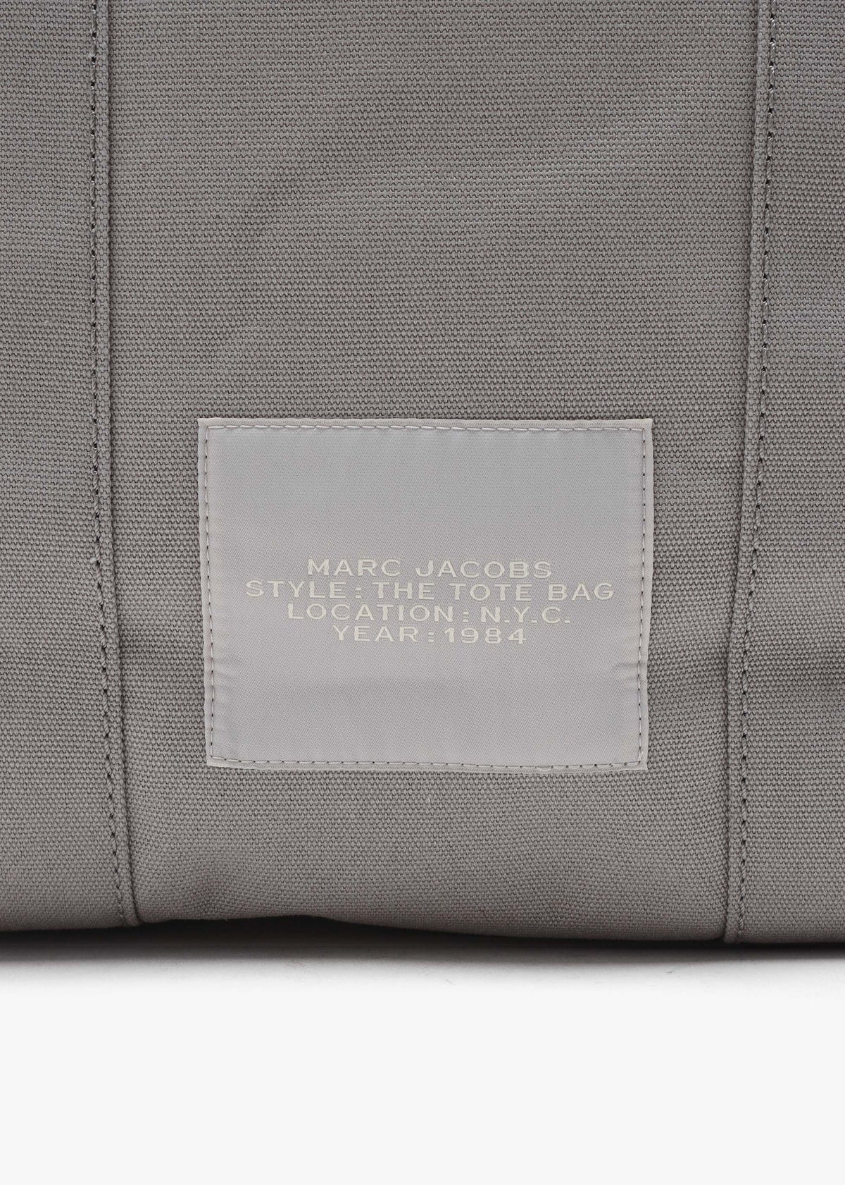 The Large Wolf Grey Canvas Tote Bag
