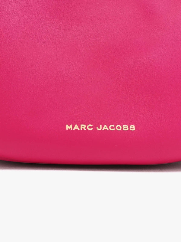 The Curve Lipstick Pink Leather Shoulder Bag