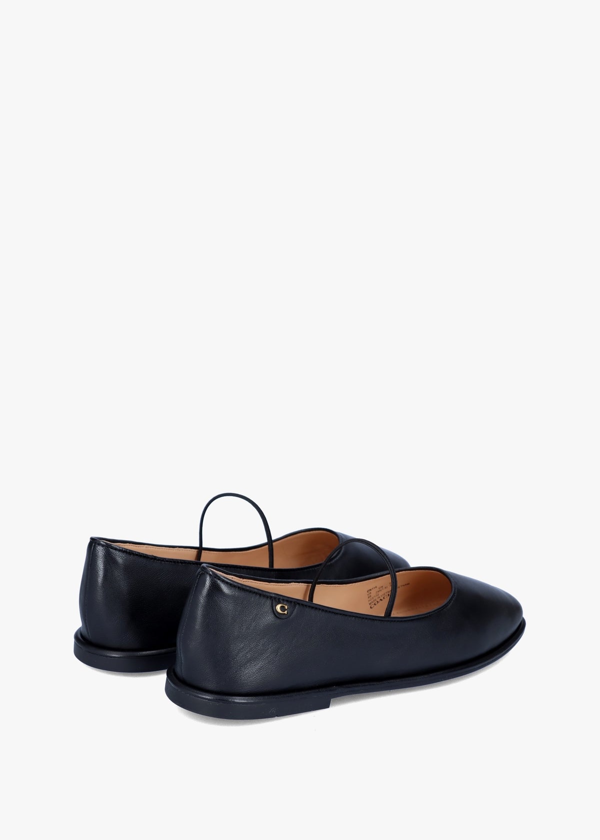 Emilia Black Leather May Janes
