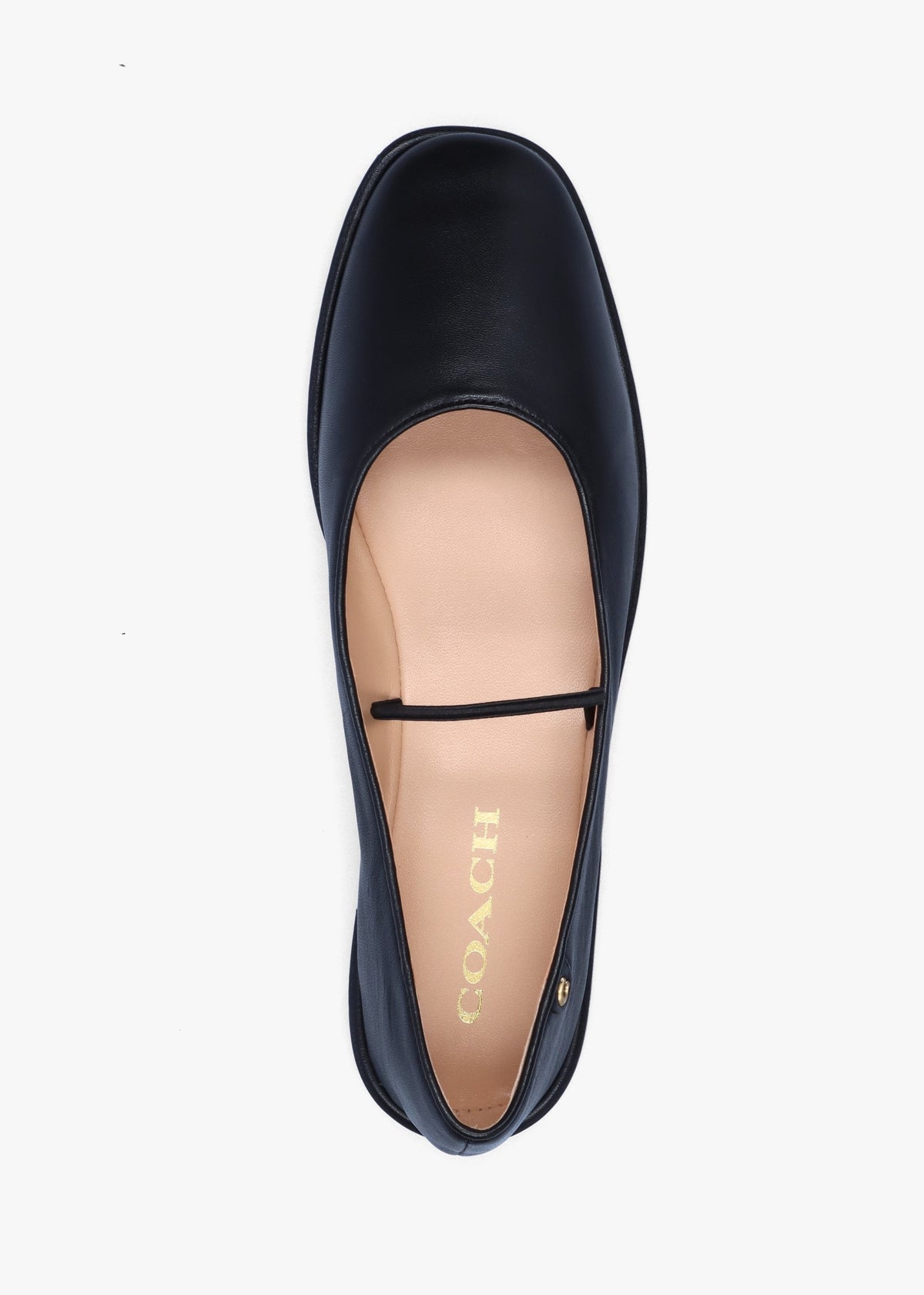 Emilia Black Leather May Janes