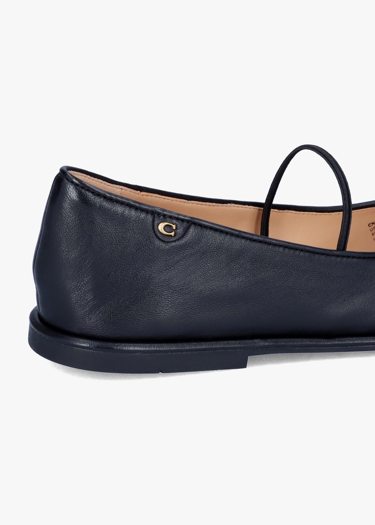 Emilia Black Leather May Janes