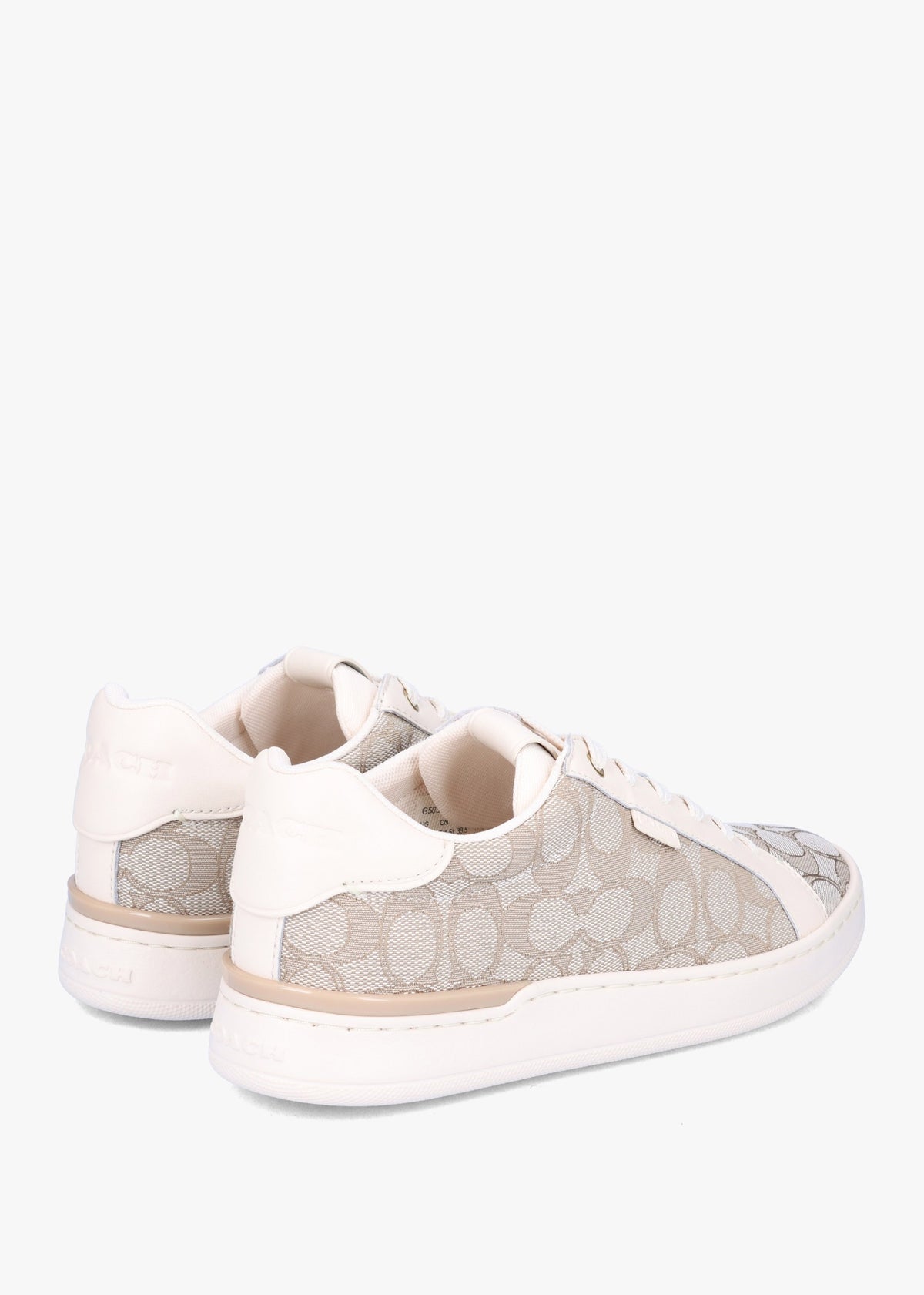Lowline Stone Chalk Jacquard Low Top Trainers