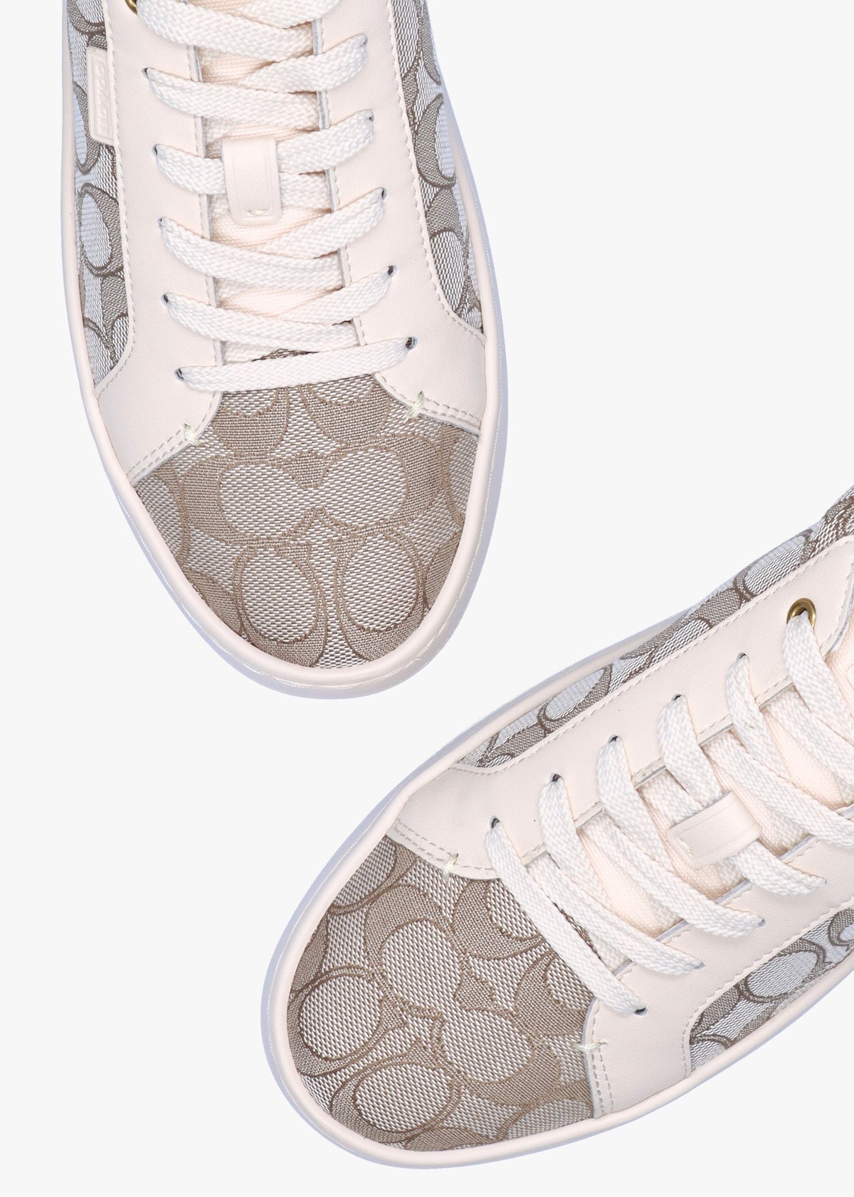 Lowline Stone Chalk Jacquard Low Top Trainers
